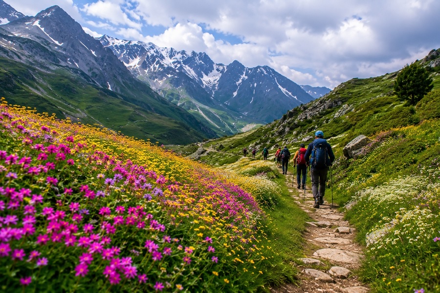 Spring Valley Flower Trekking